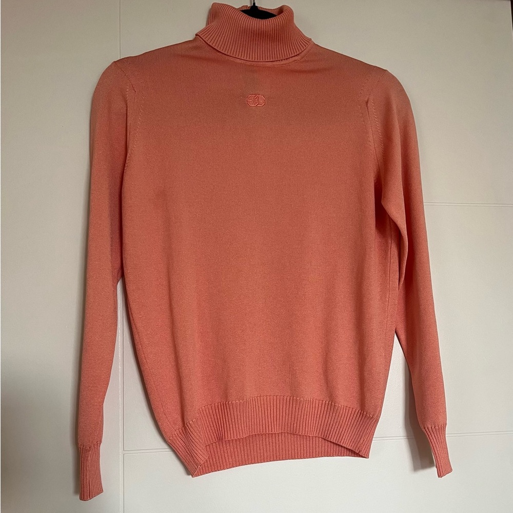 GIVENCHY SPORT Vintage Pink Turtleneck Top - Picture 2 of 6